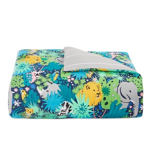 Charter Club Kids Jungle 3-Pc. Cotton Comforter Set, Twin - Picture 4 of 5